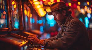 good111 bdt homepage hero with vibrant slot cabinet artwork